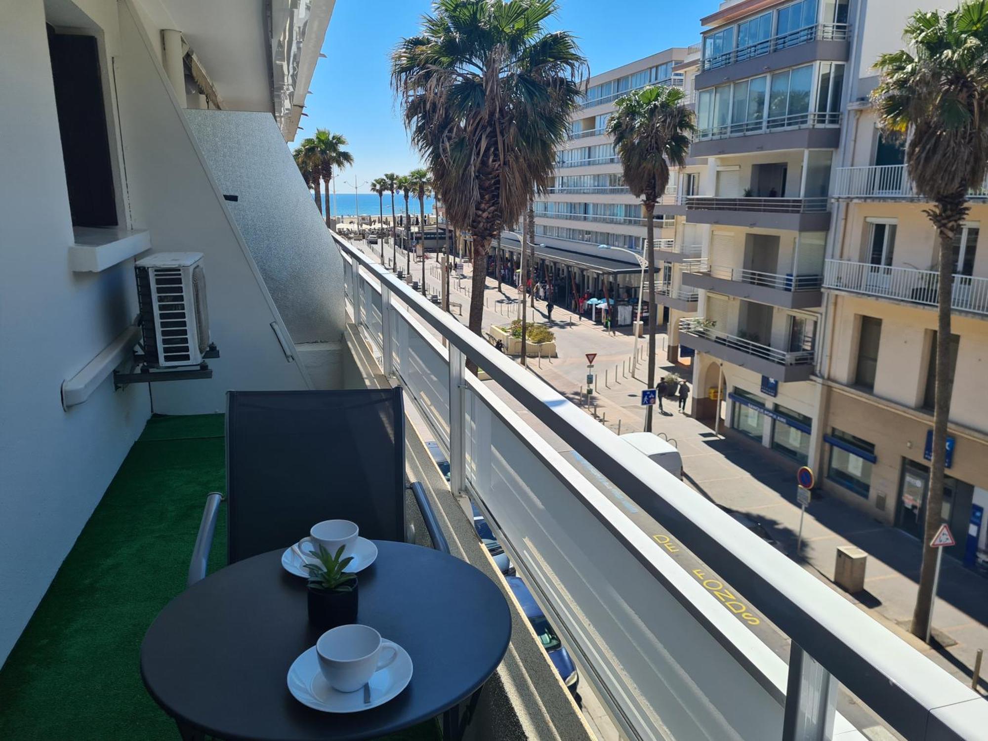 Appartement Mediterranee 150M De La Plage Canet-en-Roussillon Exteriér fotografie